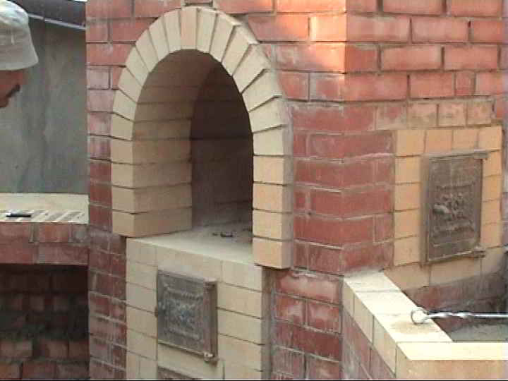 уличная печь, камин и мангал